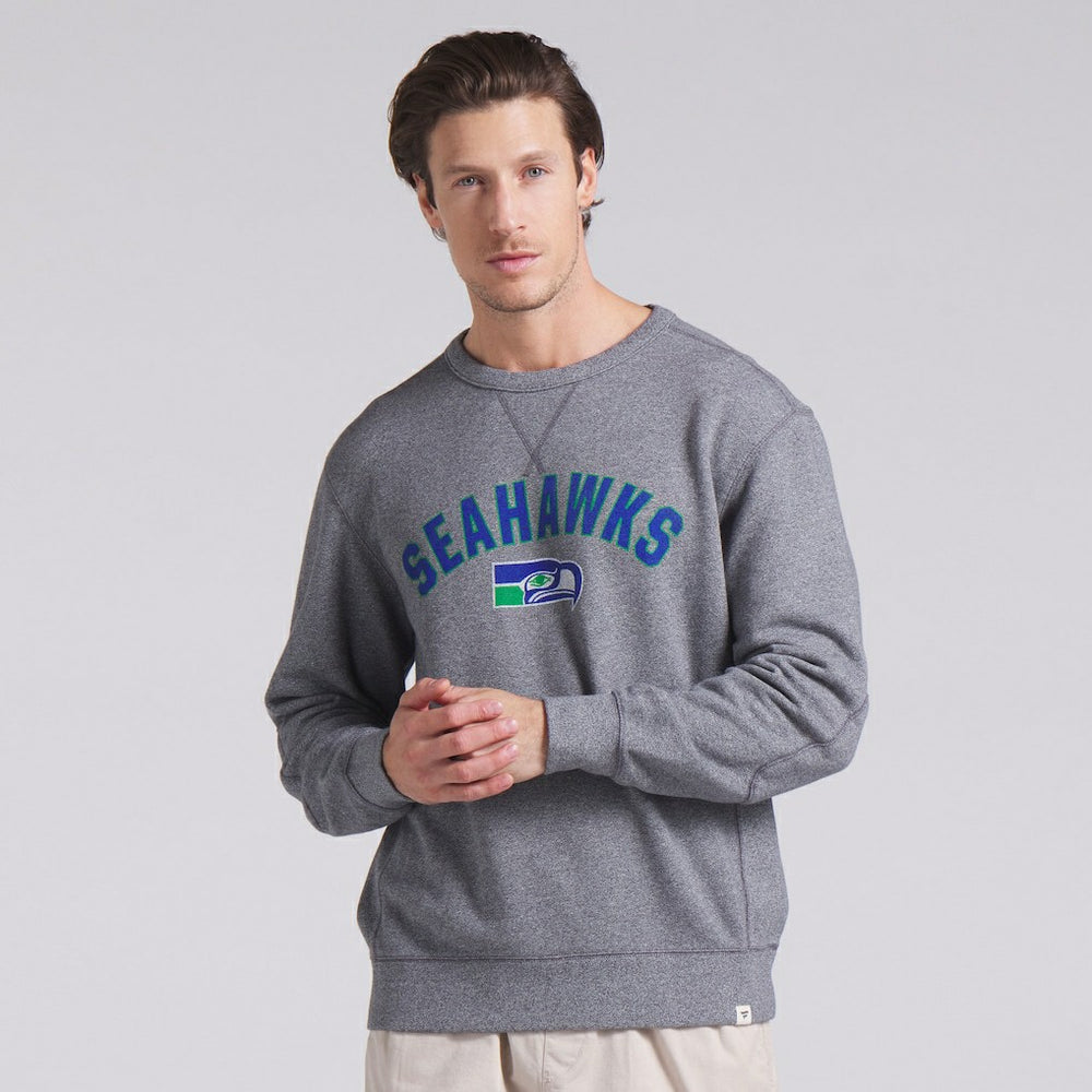 Seattle Seahawks Loop Terry Pullover Sweatshirt - Heather Gray sale