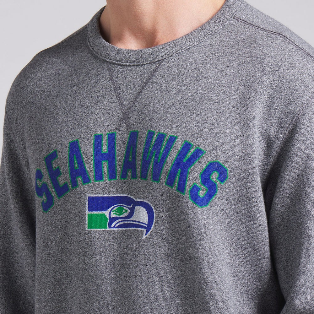 Seattle Seahawks Loop Terry Pullover Sweatshirt - Heather Gray sale