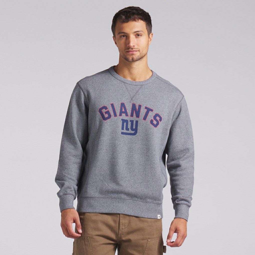New York Giants Loop Terry Pullover Sweatshirt - Heather Gray sale