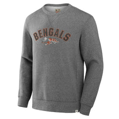 Cincinnati Bengals Loop Terry Pullover Sweatshirt - Heather Gray online