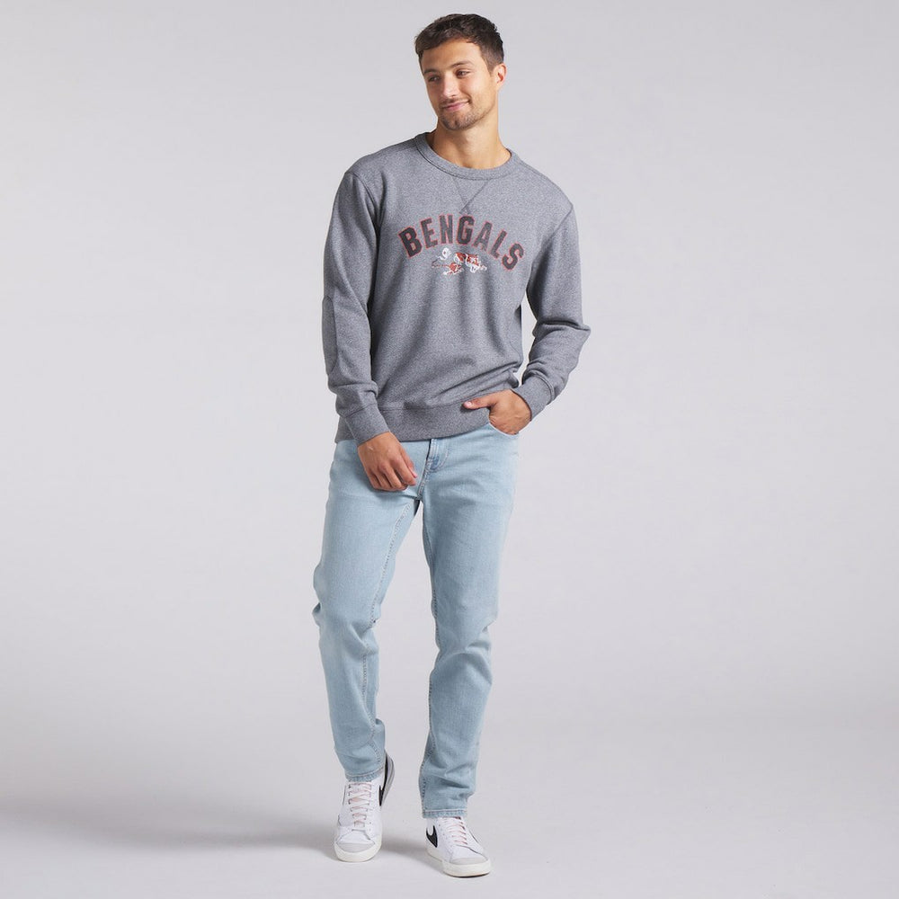 Cincinnati Bengals Loop Terry Pullover Sweatshirt - Heather Gray online