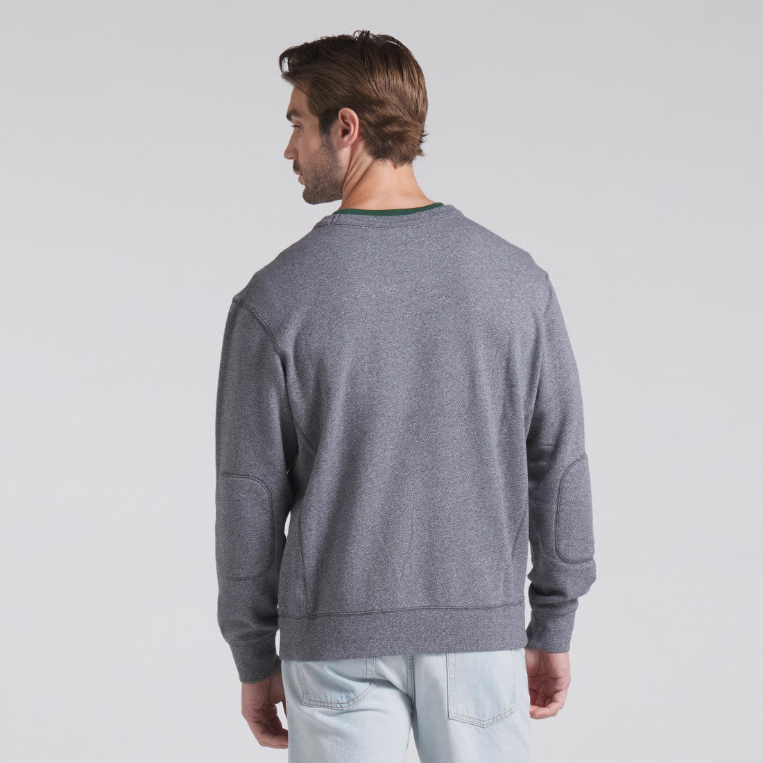 New York Jets Loop Terry Pullover Sweatshirt - Heather Gray cheap
