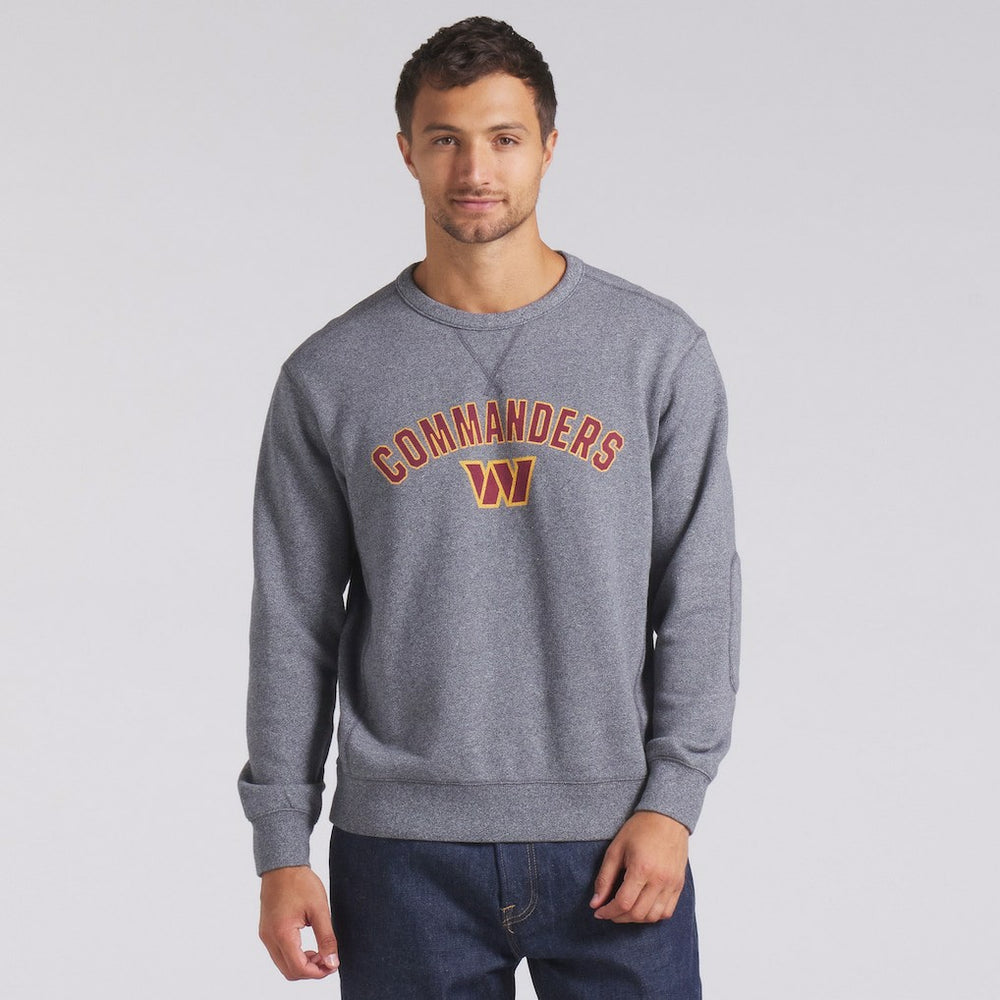 Washington Commanders Loop Terry Pullover Sweatshirt - Heather Gray online