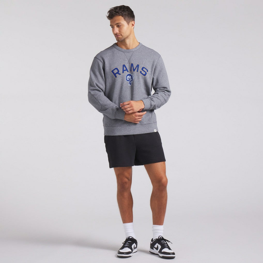 Los Angeles Rams Loop Terry Pullover Sweatshirt - Heather Gray for sale
