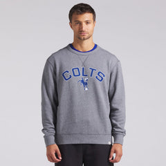 Indianapolis Colts Loop Terry Pullover Sweatshirt - Heather Gray discount