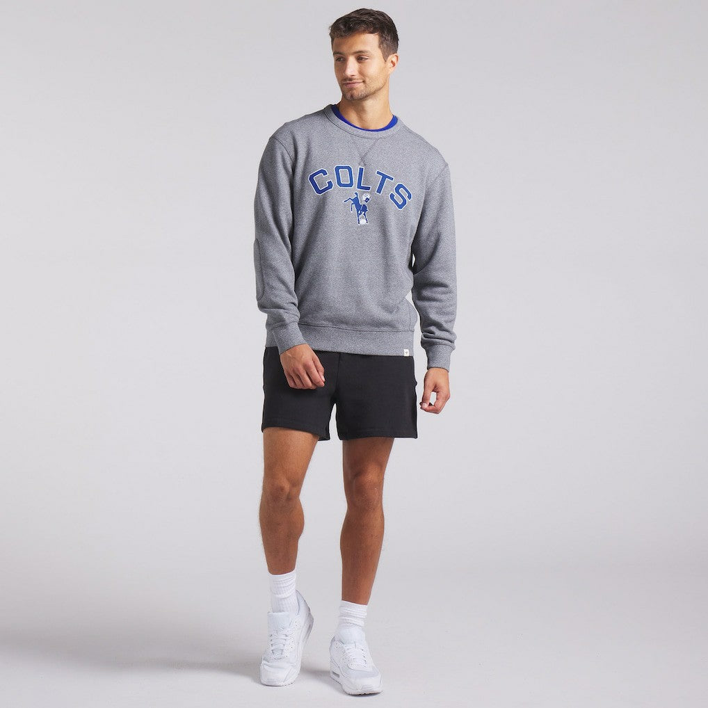 Indianapolis Colts Loop Terry Pullover Sweatshirt - Heather Gray discount