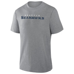 Seattle Seahawks Pass Rush Tri-Blend T-Shirt - Heather Gray outlet