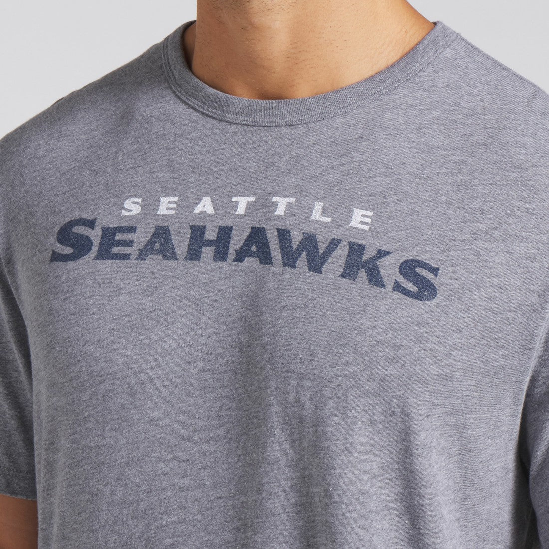 Seattle Seahawks Pass Rush Tri-Blend T-Shirt - Heather Gray outlet