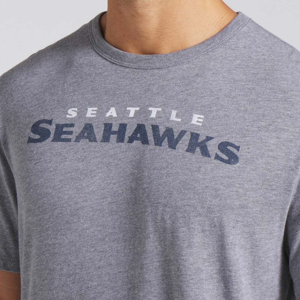 Seattle Seahawks Pass Rush Tri-Blend T-Shirt - Heather Gray outlet