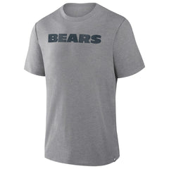 Chicago Bears Pass Rush Tri-Blend T-Shirt - Heather Gray sale