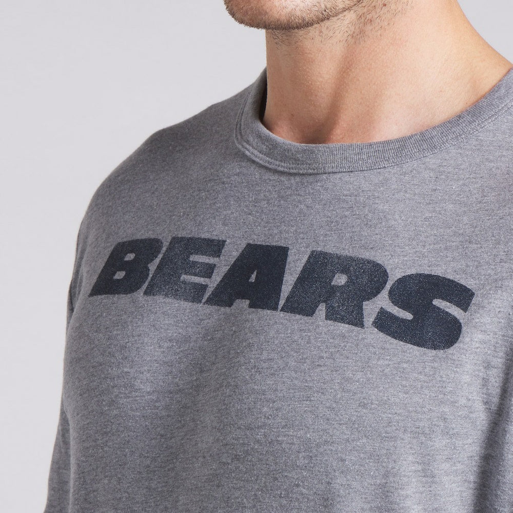 Chicago Bears Pass Rush Tri-Blend T-Shirt - Heather Gray sale