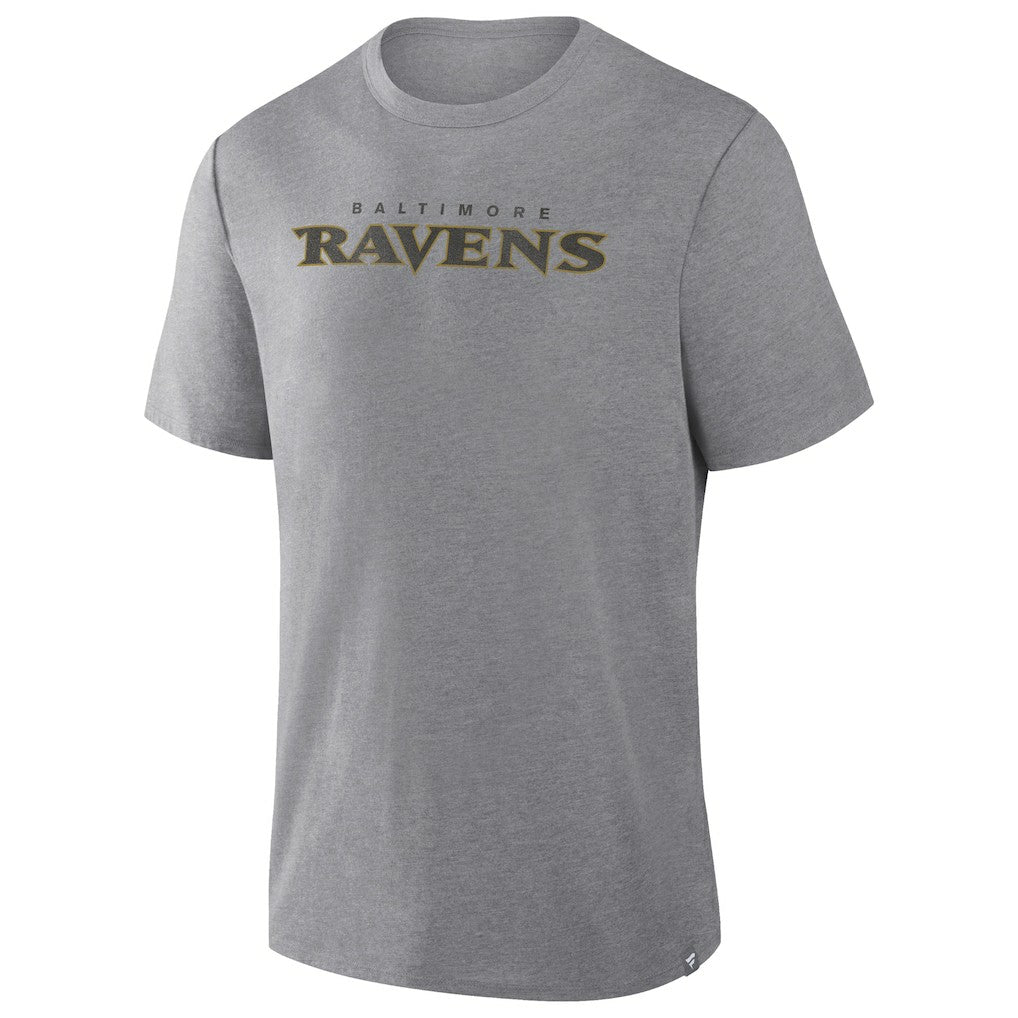 Baltimore Ravens Pass Rush Tri-Blend T-Shirt - Heather Gray for sale
