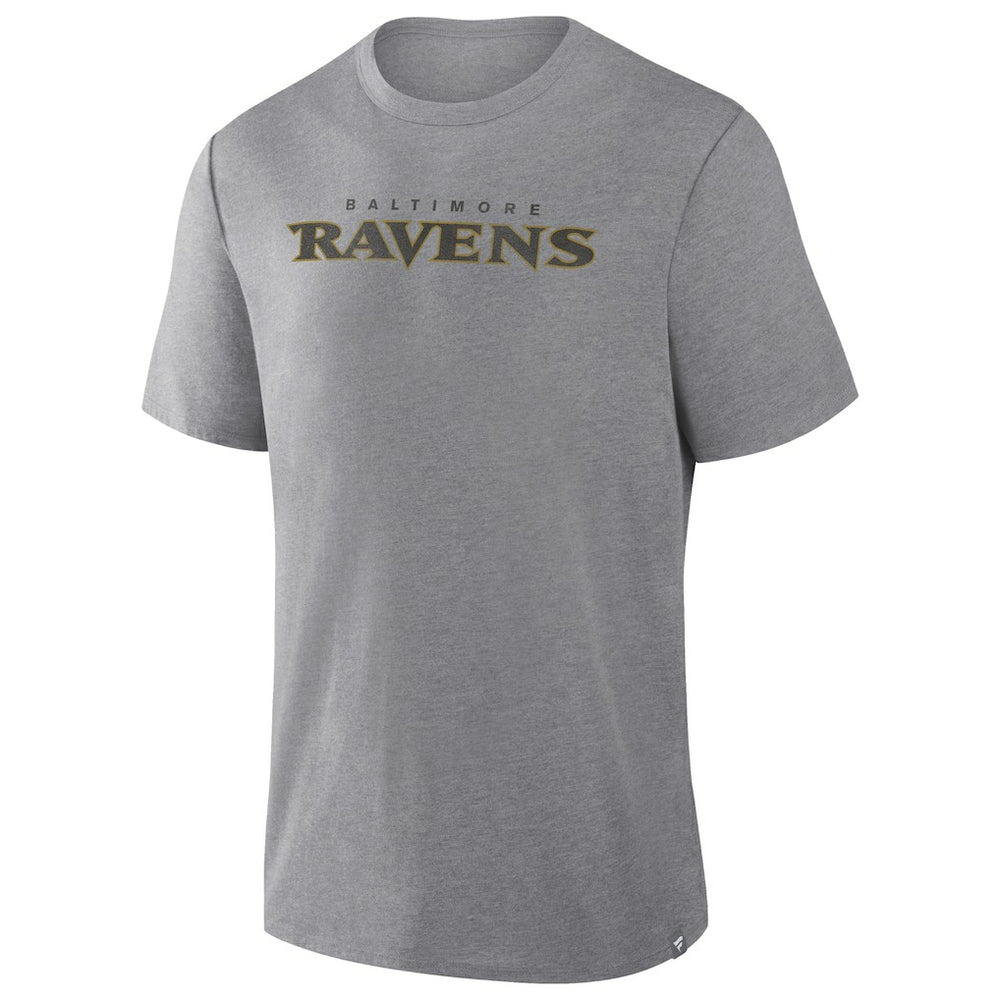 Baltimore Ravens Pass Rush Tri-Blend T-Shirt - Heather Gray for sale