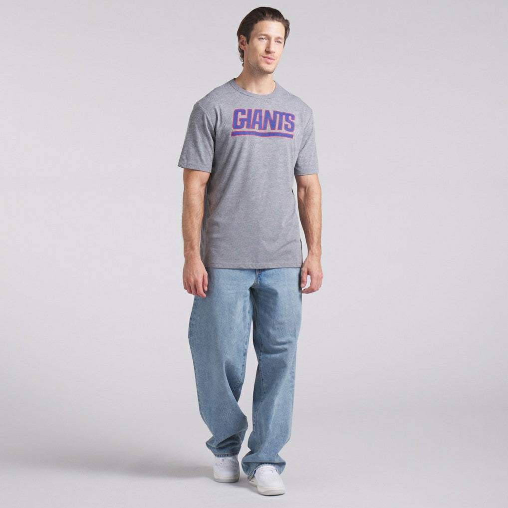 New York Giants Pass Rush Tri-Blend T-Shirt - Heather Gray on sale