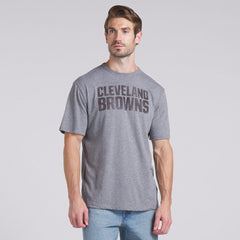 Cleveland Browns Pass Rush Tri-Blend T-Shirt - Heather Gray for sale