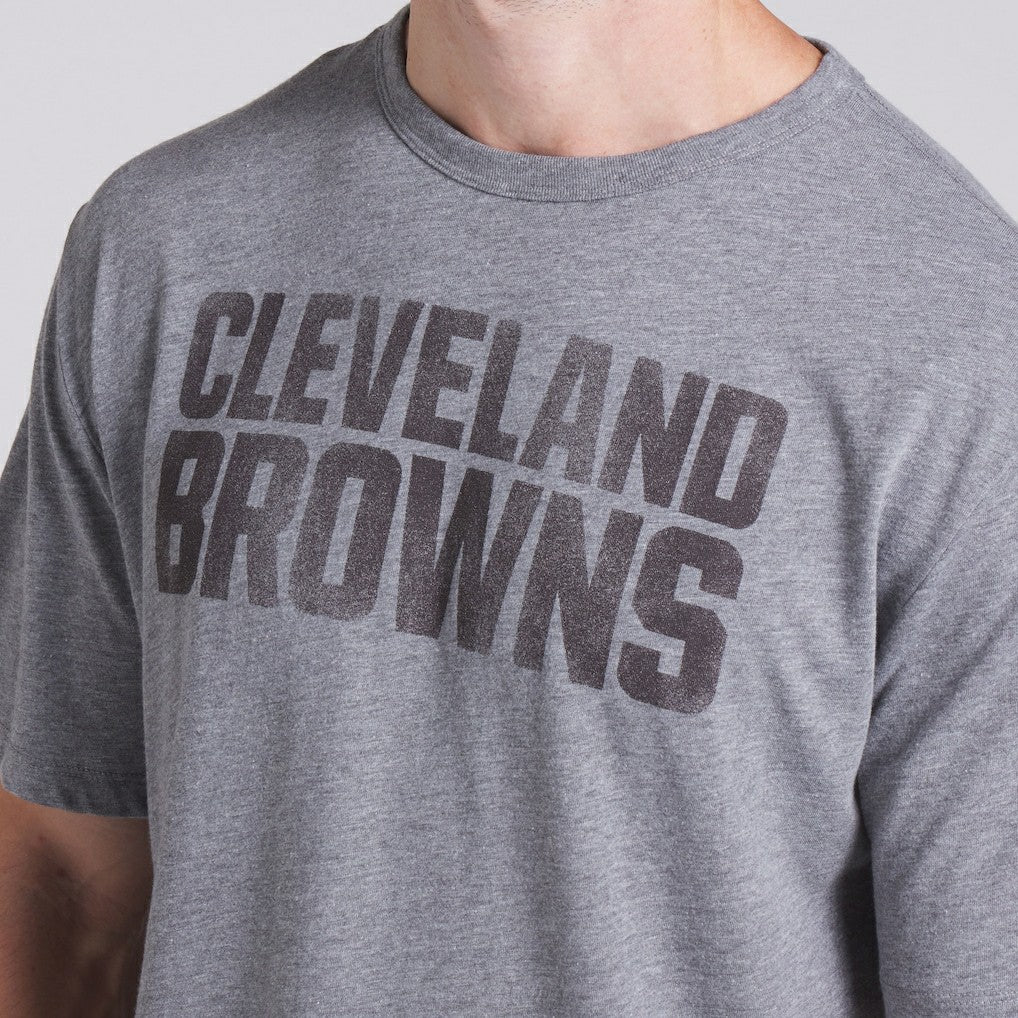 Cleveland Browns Pass Rush Tri-Blend T-Shirt - Heather Gray for sale