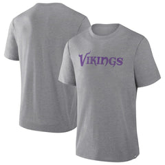 Minnesota Vikings Pass Rush Tri-Blend T-Shirt - Heather Gray cheap
