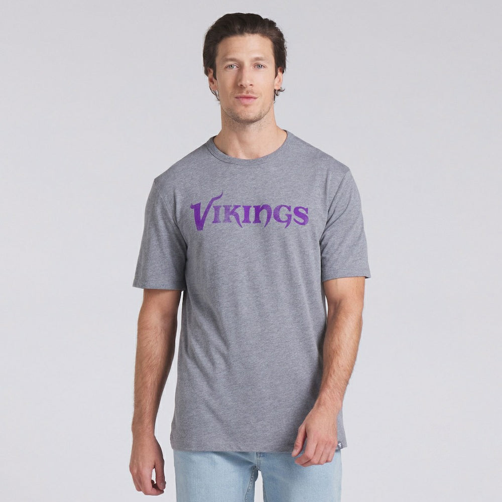 Minnesota Vikings Pass Rush Tri-Blend T-Shirt - Heather Gray cheap