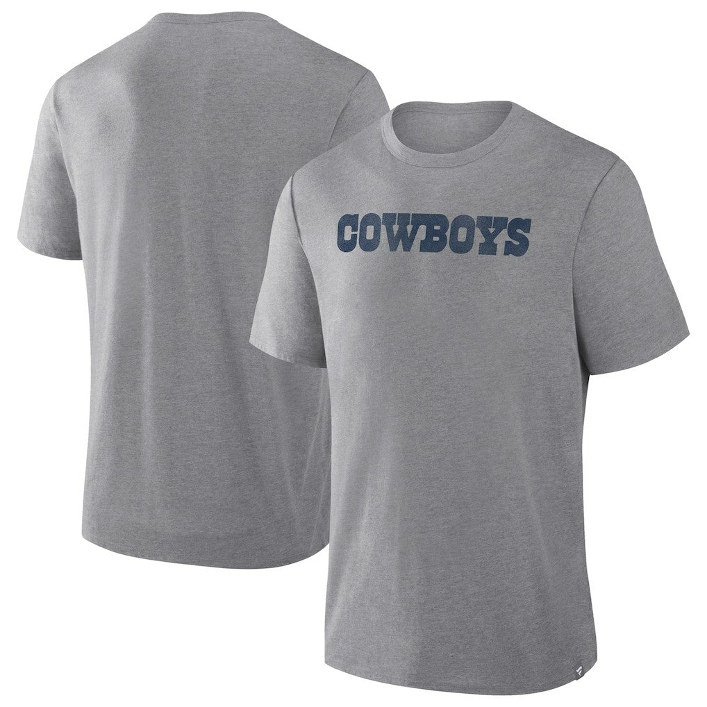 Dallas Cowboys Pass Rush Tri-Blend T-Shirt - Heather Gray discount