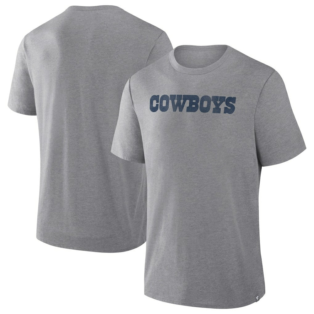 Dallas Cowboys Pass Rush Tri-Blend T-Shirt - Heather Gray discount