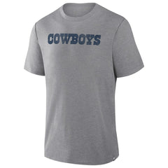 Dallas Cowboys Pass Rush Tri-Blend T-Shirt - Heather Gray discount