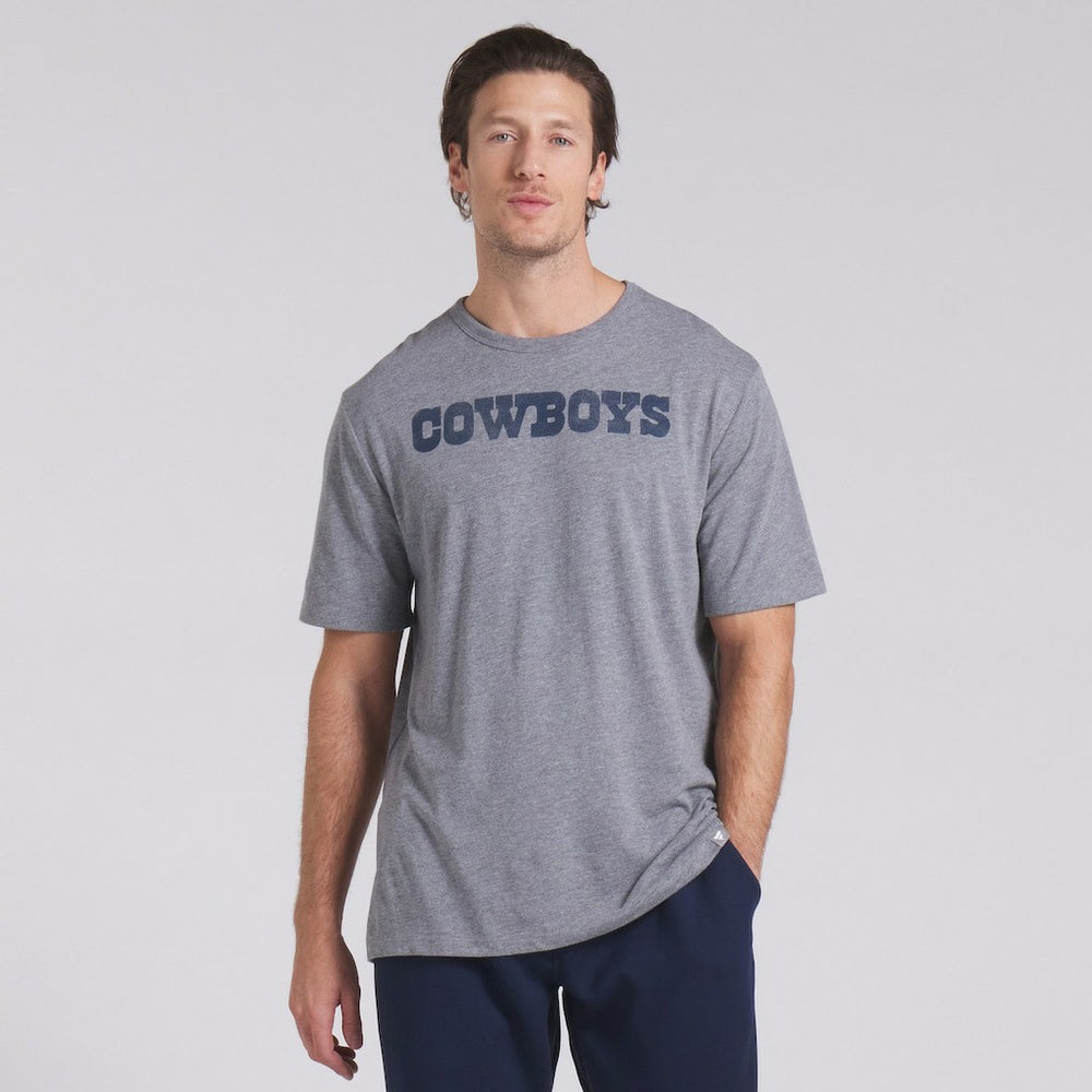 Dallas Cowboys Pass Rush Tri-Blend T-Shirt - Heather Gray discount