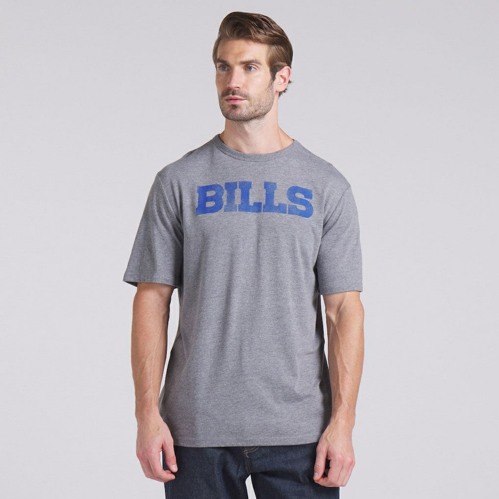 Buffalo Bills Pass Rush Tri-Blend T-Shirt - Heather Gray sale