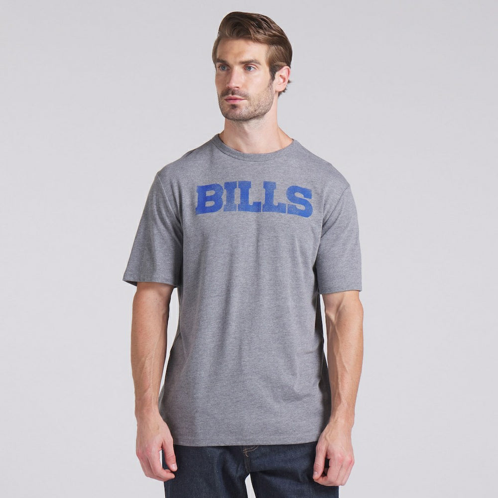 Buffalo Bills Pass Rush Tri-Blend T-Shirt - Heather Gray sale