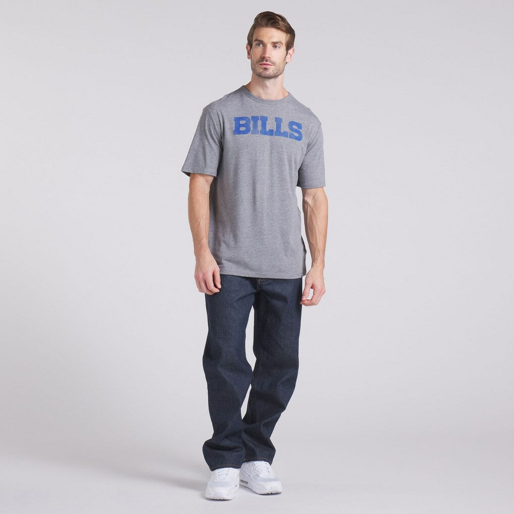 Buffalo Bills Pass Rush Tri-Blend T-Shirt - Heather Gray sale