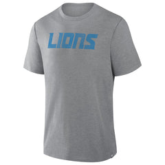 Detroit Lions Pass Rush Tri-Blend T-Shirt - Heather Gray on sale