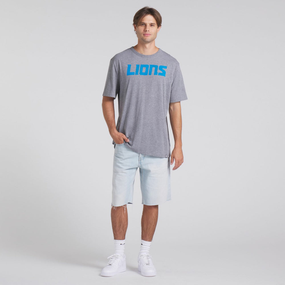 Detroit Lions Pass Rush Tri-Blend T-Shirt - Heather Gray on sale