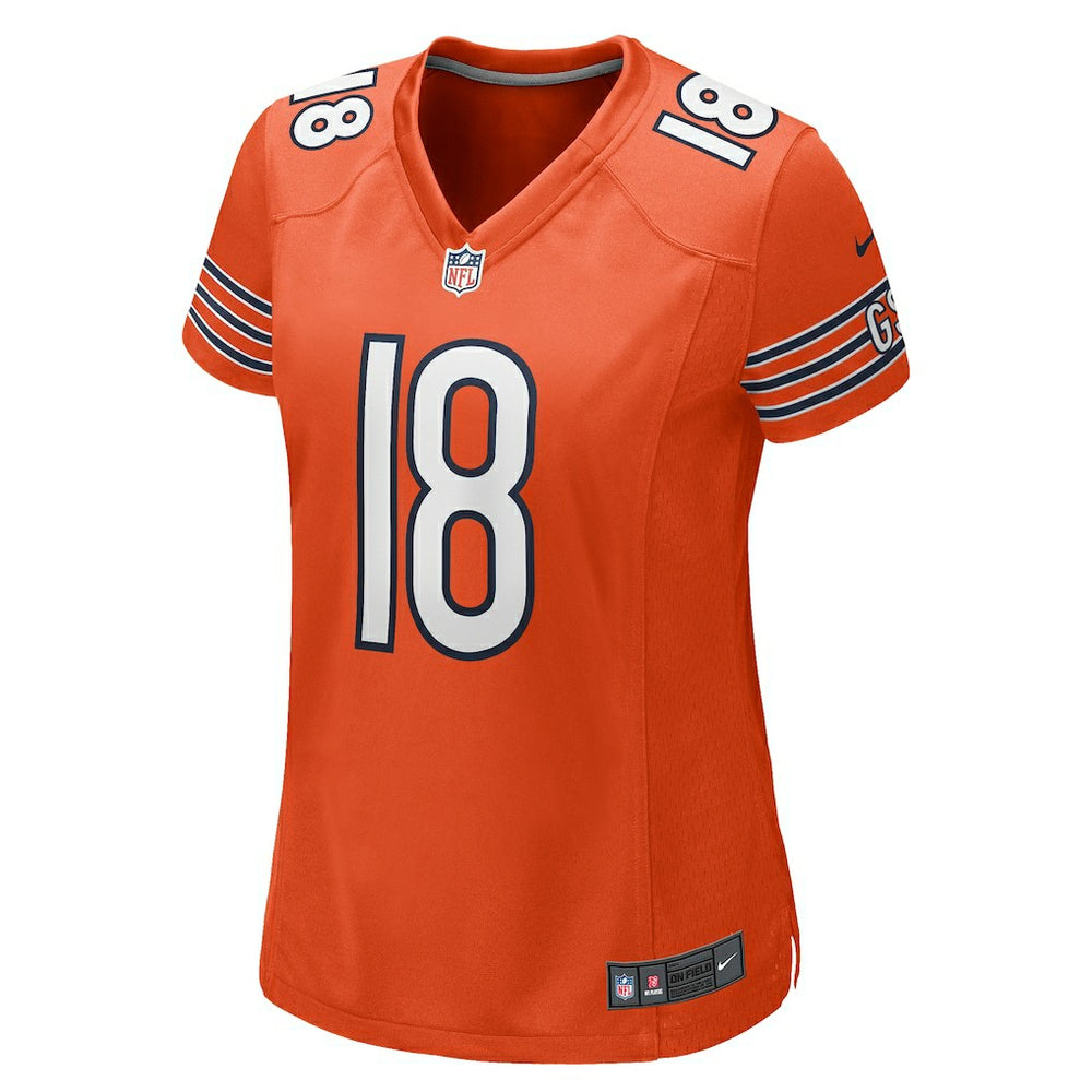 Caleb Williams Chicago Bears Women's Alternate Game Jersey - Orange outlet