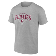 Philadelphia Phillies Home Field T-Shirt Heather Gray