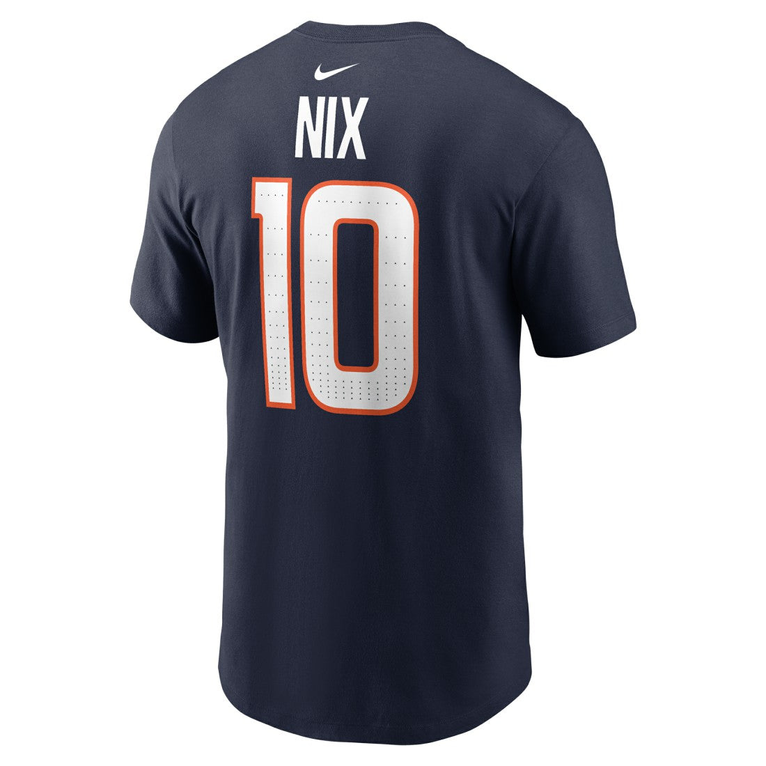 Bo Nix Denver Broncos Player Name & Number T-Shirt - Navy on sale