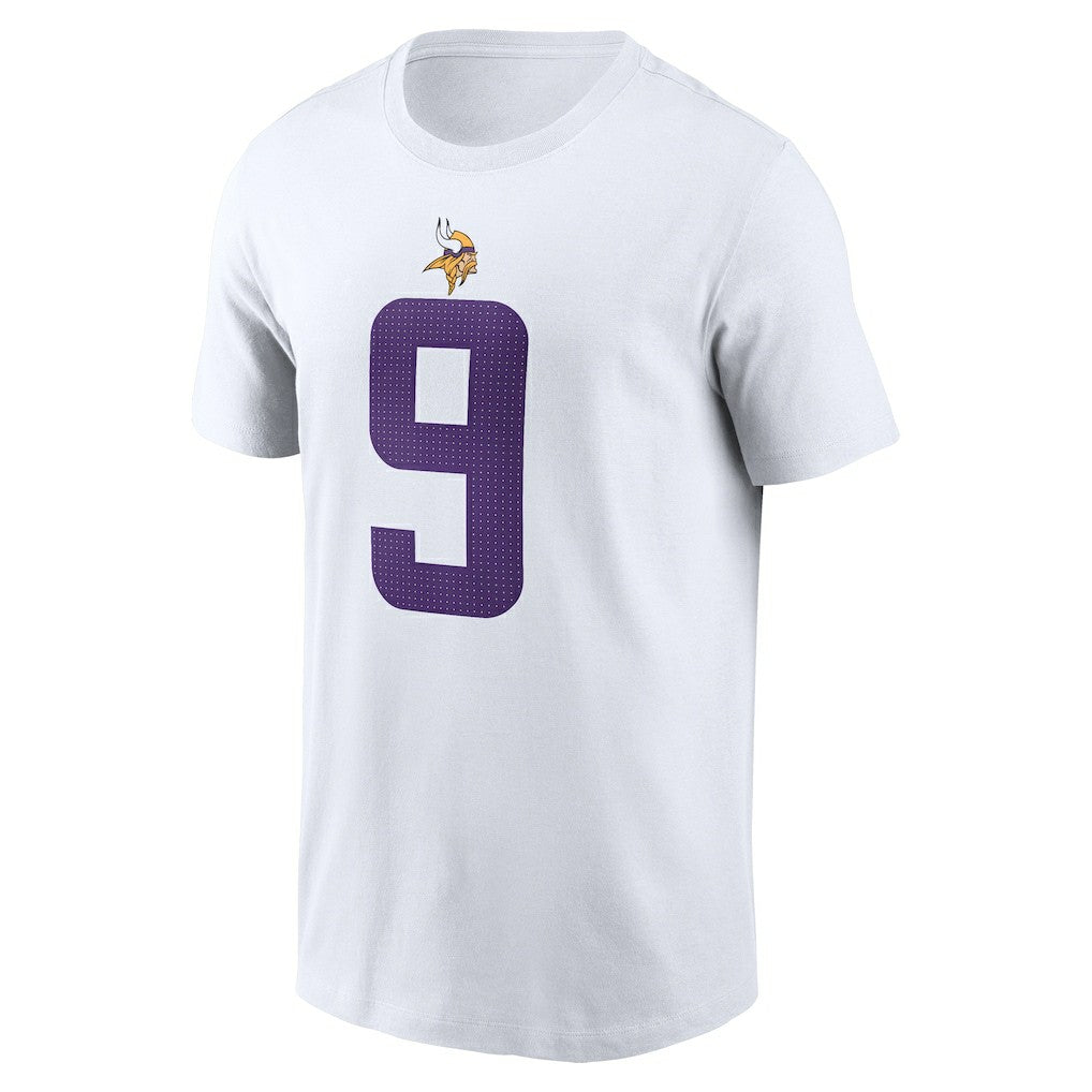J.J. McCarthy Minnesota Vikings Player Name & Number T-Shirt - White outlet