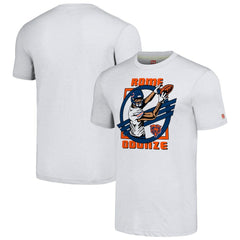 Rome Odunze Chicago Bears Homage Unisex Caricature Player Tri-Blend T-Shirt - Ash on sale