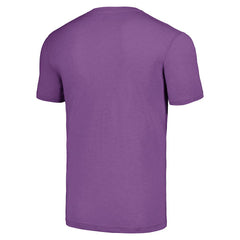 J.J. McCarthy Minnesota Vikings Homage Unisex Caricature Player Tri-Blend T-Shirt - Purple on sale