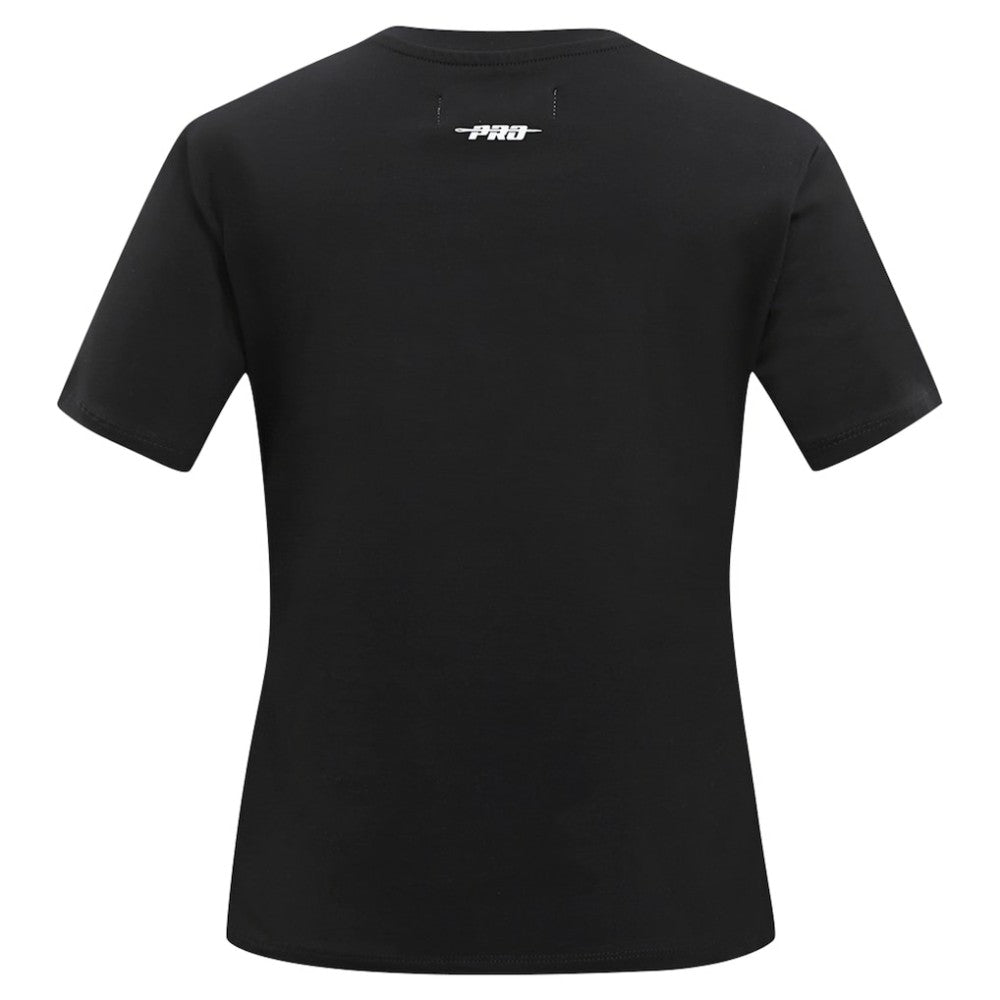 Chicago Cubs Pro Standard Women's Rhinestone Slim Fit T-Shirt Black