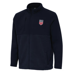 USMNT Antigua Daily Fused Full-Zip Jacket - Navy discount