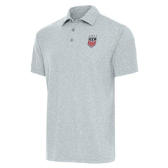 USWNT Antigua Par 3 Polo - Heather Gray outlet