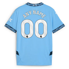 Manchester City Youth 2024/25 Home Replica Custom Jersey - Light Blue on sale