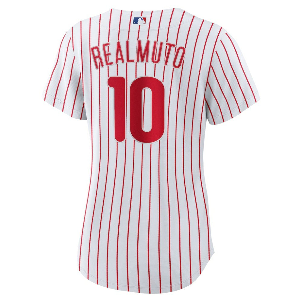 J.T. Realmuto Philadelphia Phillies Women's Home Replica Jersey White