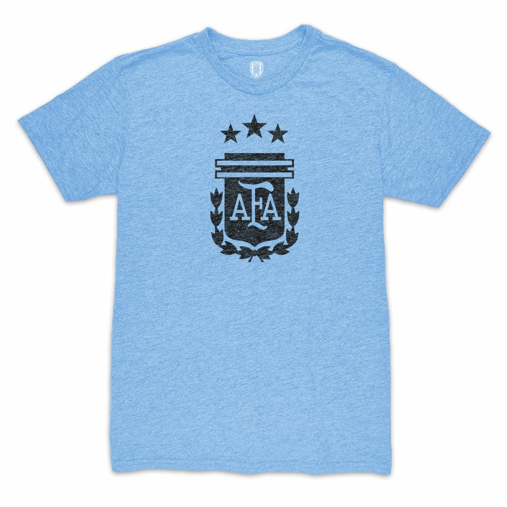 Julián Álvarez Argentina National Team 1863FC Player Retro Tri-Blend T-Shirt - Light Blue shop