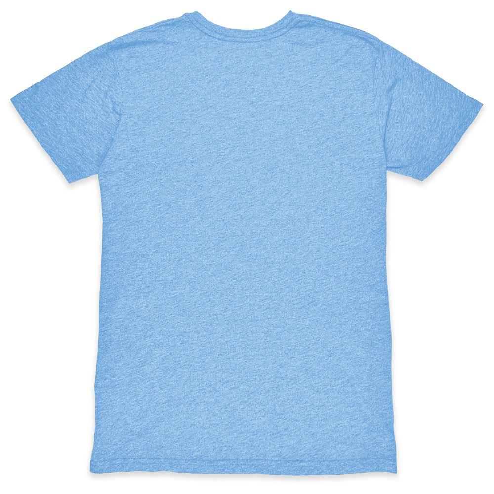 Argentina National Team 1863FC Retro Wordmark Tri-Blend T-Shirt - Light Blue shop