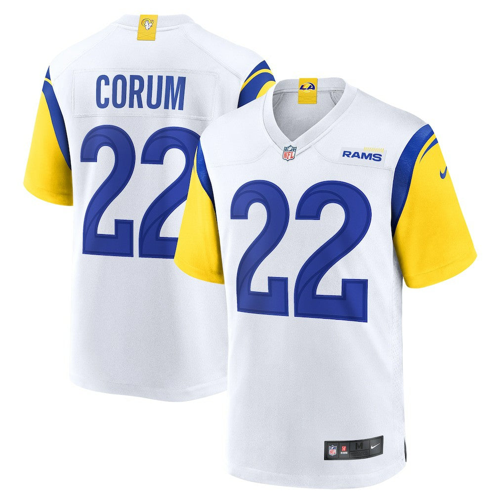Blake Corum Los Angeles Rams Game Jersey - White sale