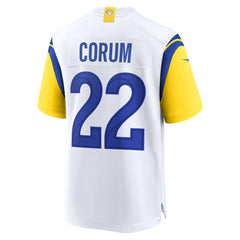Blake Corum Los Angeles Rams Game Jersey - White sale