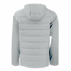 Atlanta Falcons Cutter & Buck Evoke Hybrid Eco Softshell Recycled Full-Zip Hoodie Jacket - Light Gray sale