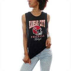Kansas City Chiefs Gameday Couture Women's Preseason Opener Racerback Tank Top - Black sale