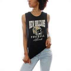 New Orleans Saints Gameday Couture Women's Preseason Opener Racerback Tank Top - Black online