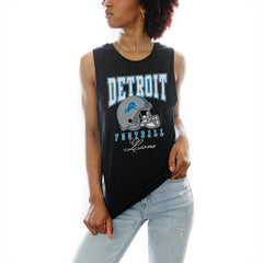 Detroit Lions Gameday Couture Women's Preseason Opener Racerback Tank Top - Black sale